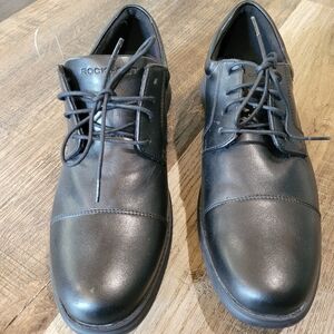 Rockport Men's Black Leather Dress Shoes